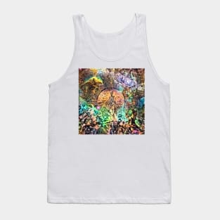 Abstracted spiritual scene Tank Top